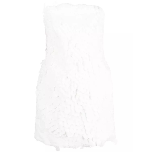 Zimmermann Tama Filigree-Embellished Minidress White 
