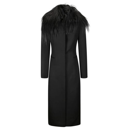 16Arlington Übergangsmäntel Coat With Removable Shearling Collar Black