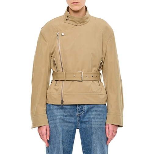 Bottega Veneta Übergangsjacke Compact Cotton Beige Nail Neutrals