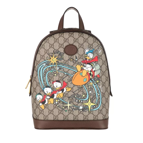 Gucci Gucci X Donald Duck Small Backpack Beige Ebony Backpack