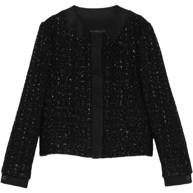 Emporio Armani Übergangsjacke Jackets Black schwarz