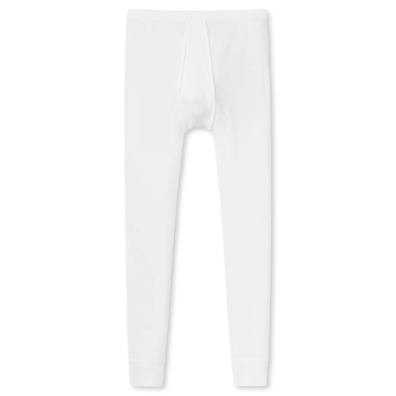 SCHIESSER  Hose lang "Original Doppelripp" 1er Pack weiss