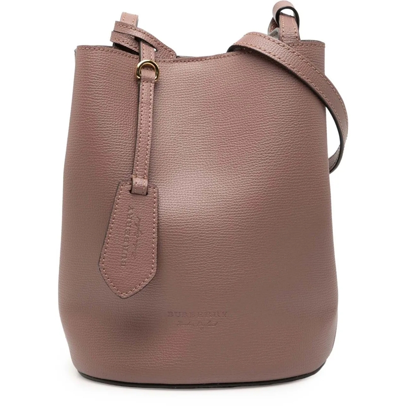 Burberry Schultertasche Leather Lorne Bucket Bag rose