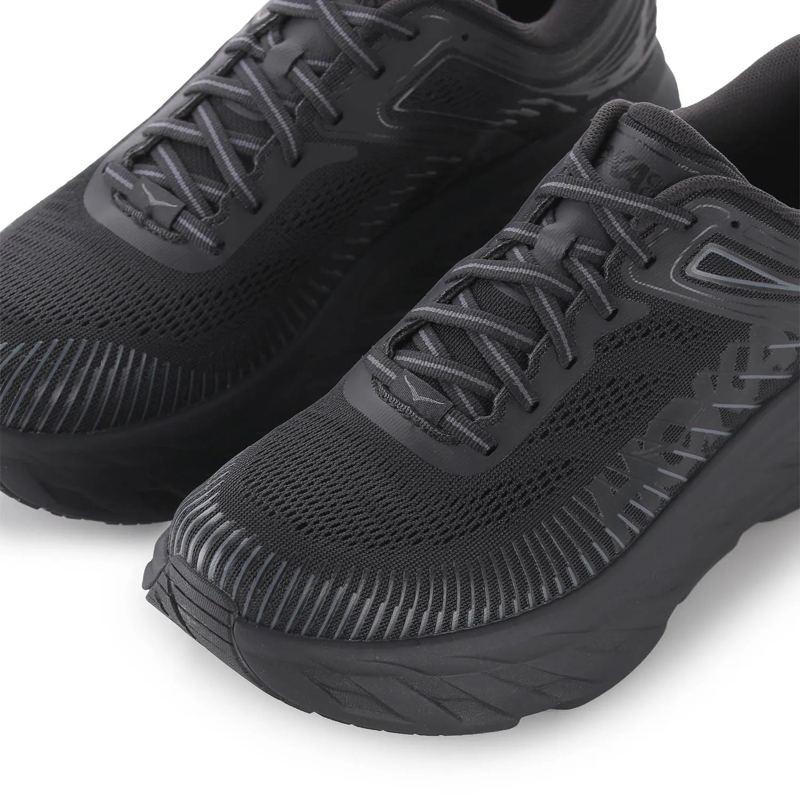 Hoka Schnürschuhe Laufschuh Bondi 7 schwarz(Image 3)