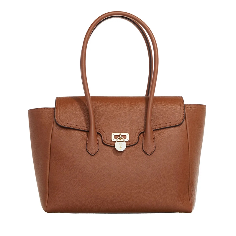 Lauren Ralph Lauren Satchel Tnnr Lg Schl-Satchel-Large Lauren Tan