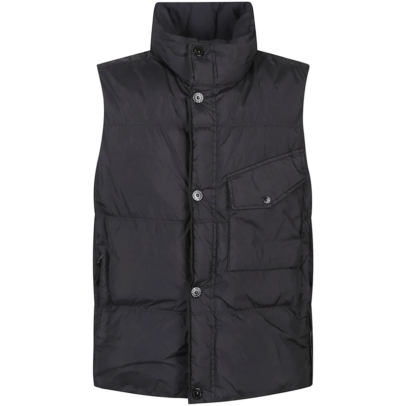 Stone Island Gilet Rds Down Vest Black schwarz