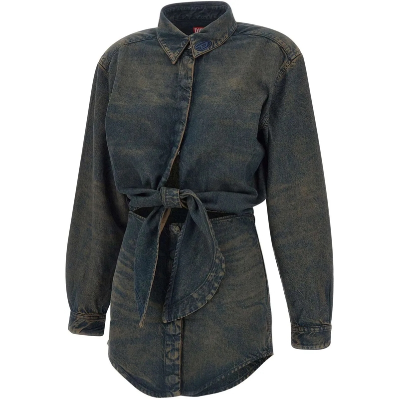 Diesel Mini-robe Dresses Blue blau