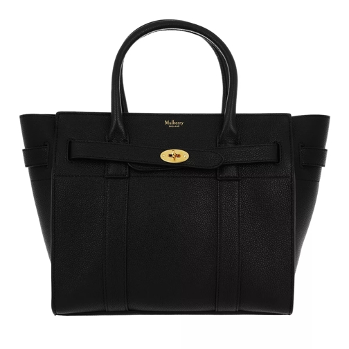Mulberry Bayswater Tote Bag Leather Small Black Draagtas