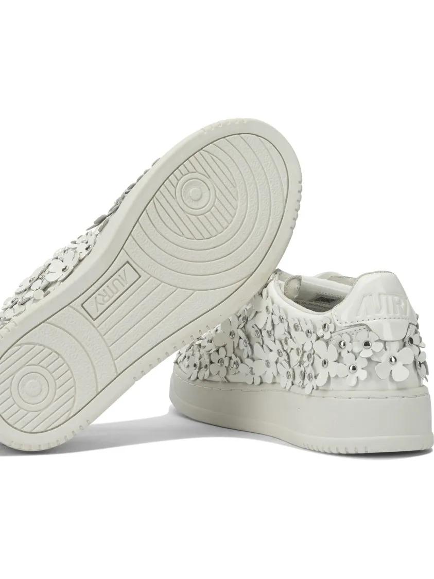 Thumbnail - Autry Low-Top Sneaker - "Medalist Low Blooming" Sneakers - Gr. 38 (EU) - in Weiß - für Damen
