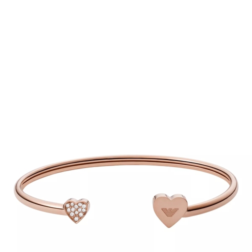Emporio Armani Women's Stainless Steel Chain Bracelet EGS2825221 Rose Gold Bracciale polsino