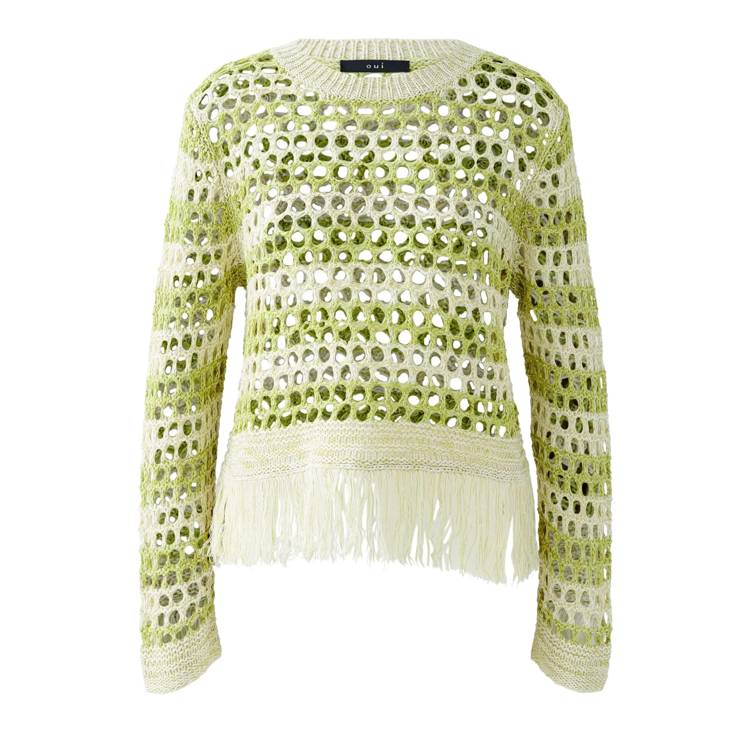 Thumbnail - Oui - Pullover - Größe 46 DAMEN - grün