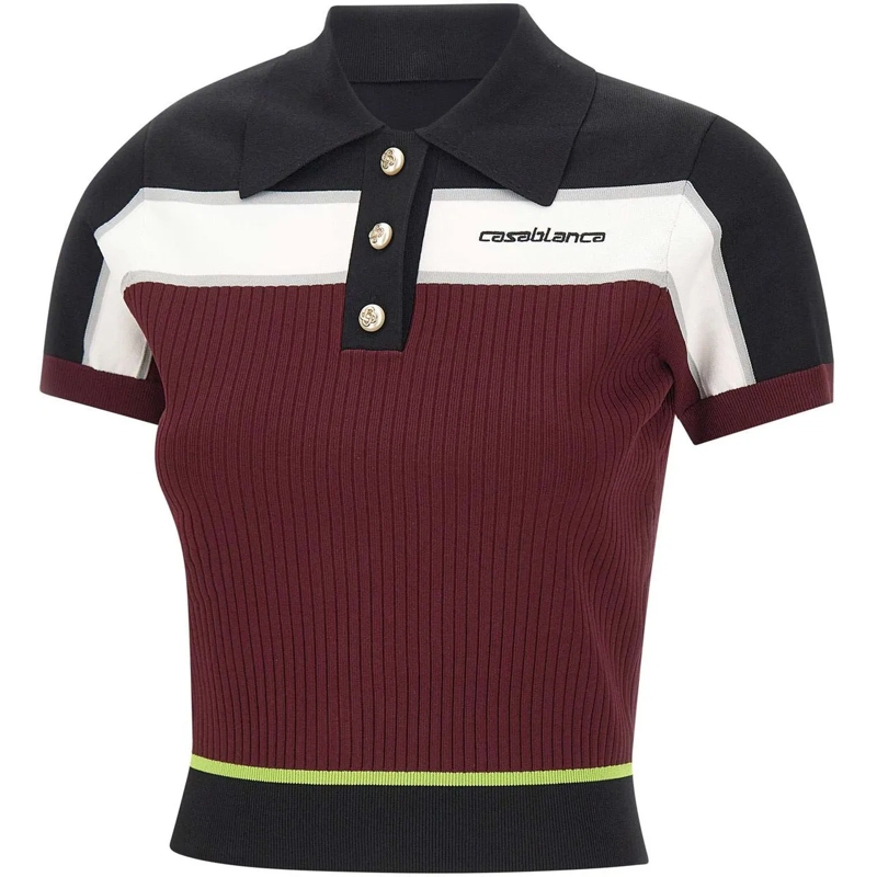 Casablanca Polo T-Shirts And Polos Multicolour mehrfarbig