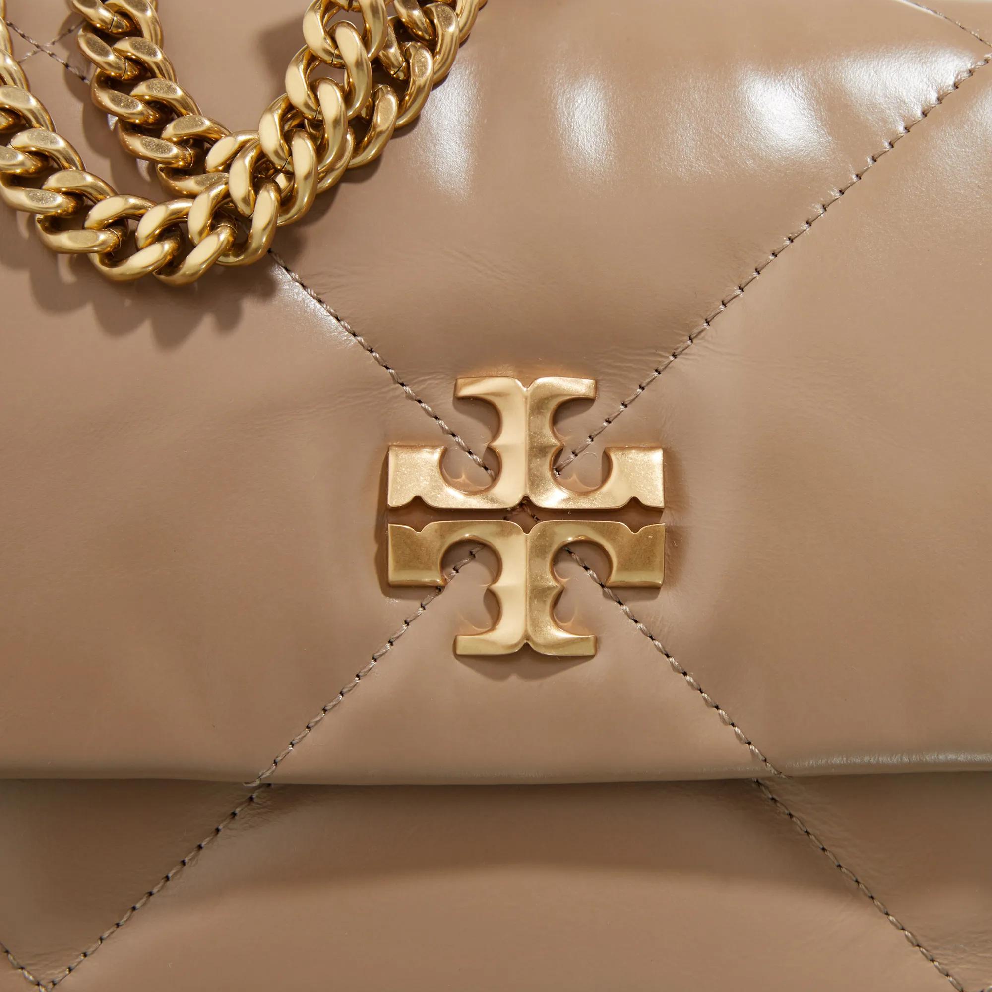 TORY BURCH Hobo bags Kira Diamond Quilt Small Convertible Shoulder Bag in bruin