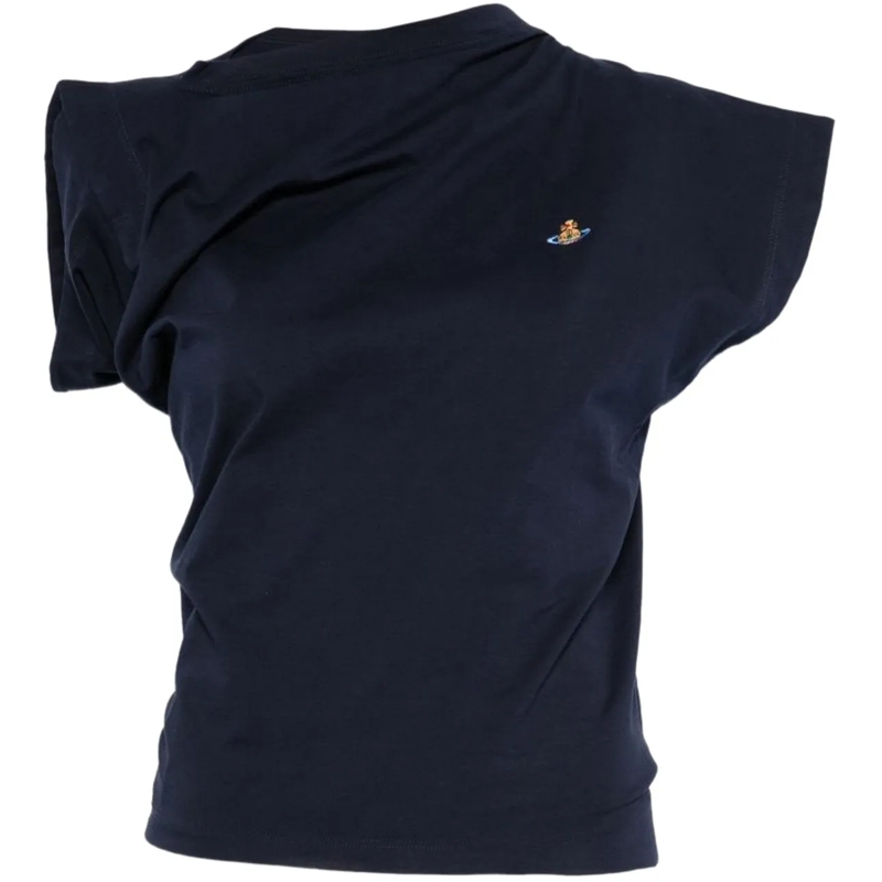 Vivienne Westwood T-Shirt Top Blue blau