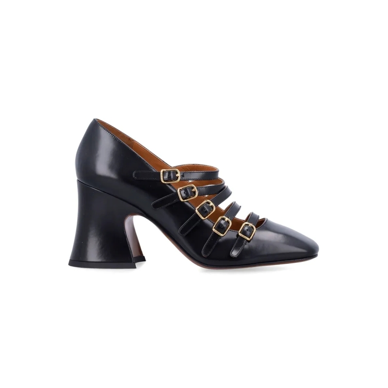 Chloé Escarpins Janis Pump With Square Toe Black