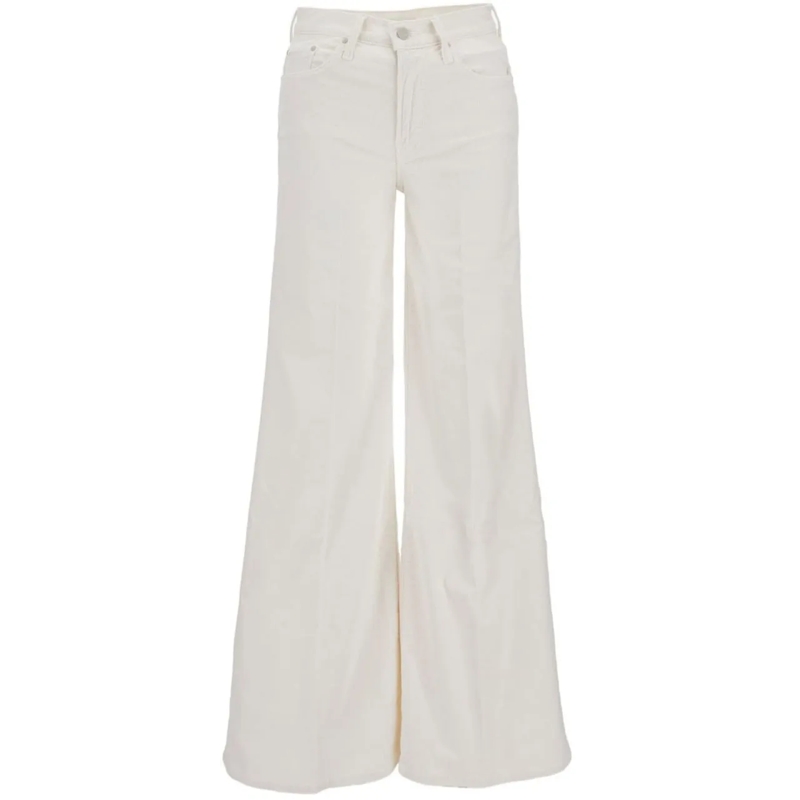 Mother Jeans mit geradem Bein Jeans White weiß