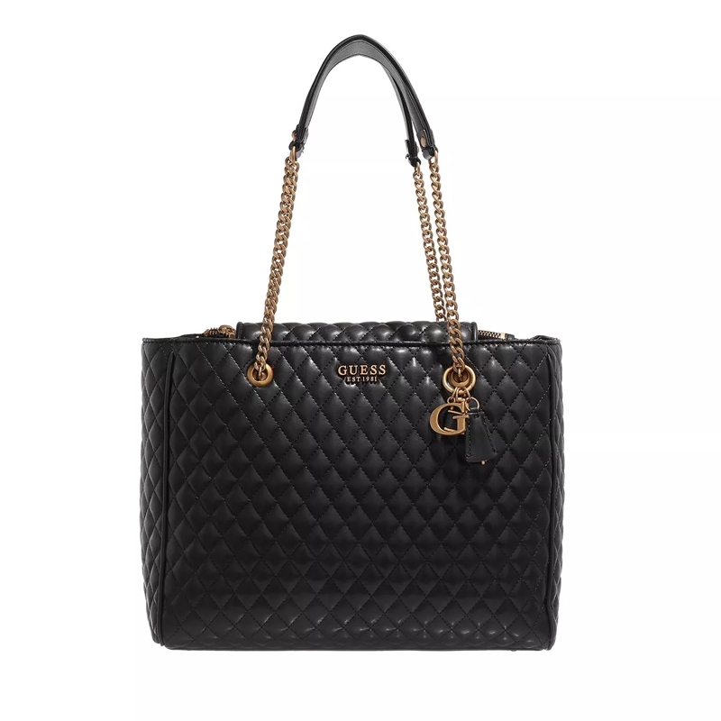 Guess Tote Maila Societ Tote Black