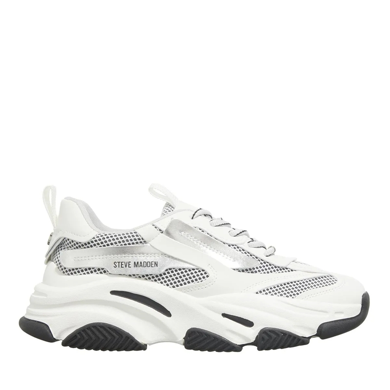 Steve Madden Low-Top-Sneaker Possession-E Silver/White