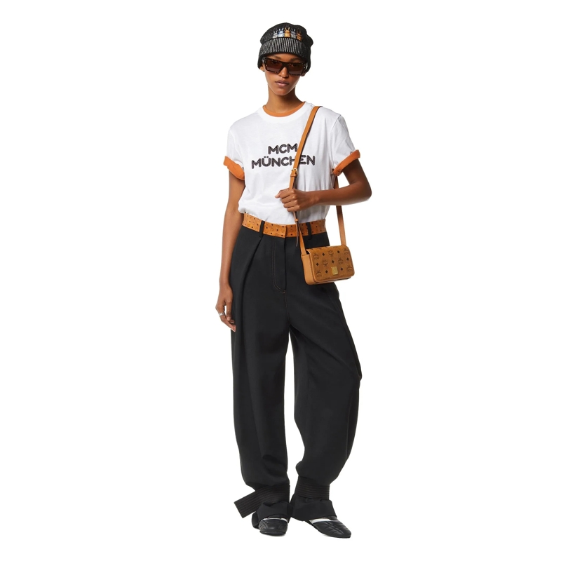 MCM Handytasche Aren Visetos Lanyard Fff Co Cognac(Image 4)