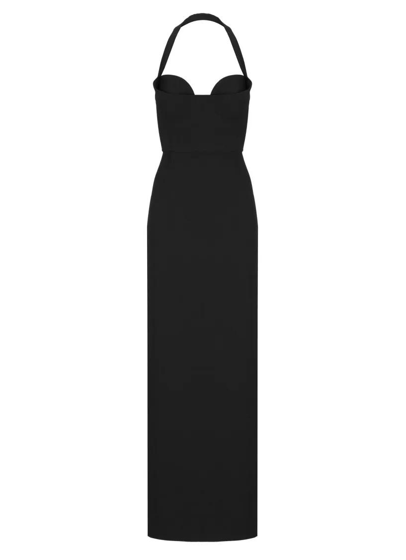 Solace London - Serina Maxi Dress - Größe 12 - schwarz