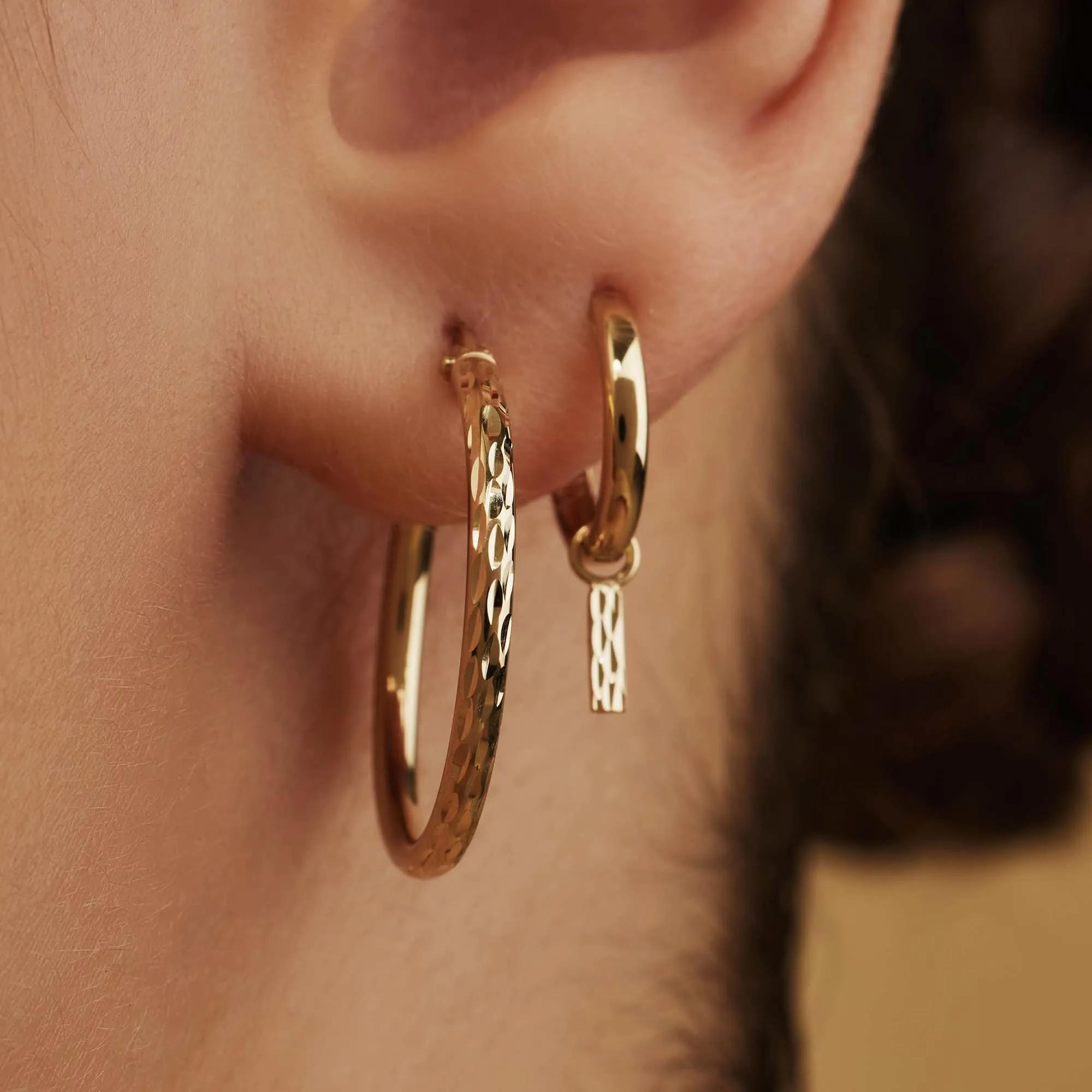 Thumbnail - Isabel Bernard Ohrringe - Rivoli Laura 14 karat hoop earrings - Gr. unisize - in Gold - für Damen