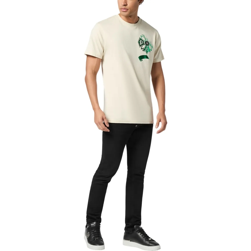 Philipp Plein T-Shirt T-Shirt Rundhalsausschnitt Ss Crest beige(Image 4)