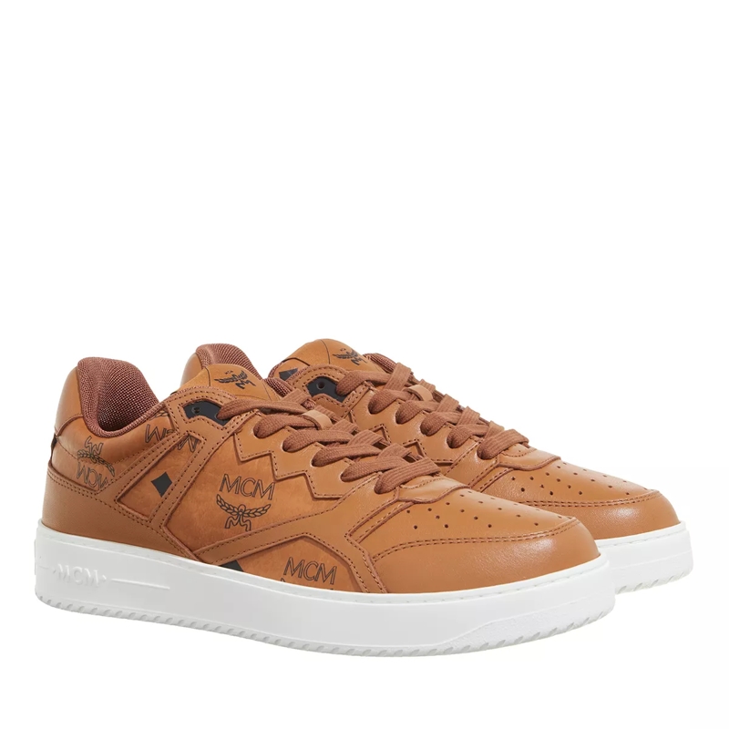 MCM Low-Top Sneakers W Neo Drby Vst Lt Co Cognac