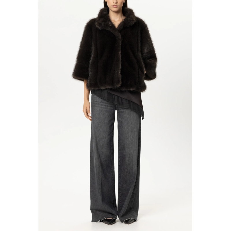 Luisa Cerano jas Jacke in Fell-Optik truffle(Image 2)