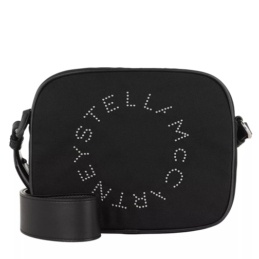 Stella McCartney Small Camera Crossbody Bag Eco Nylon Black Borsetta a tracolla