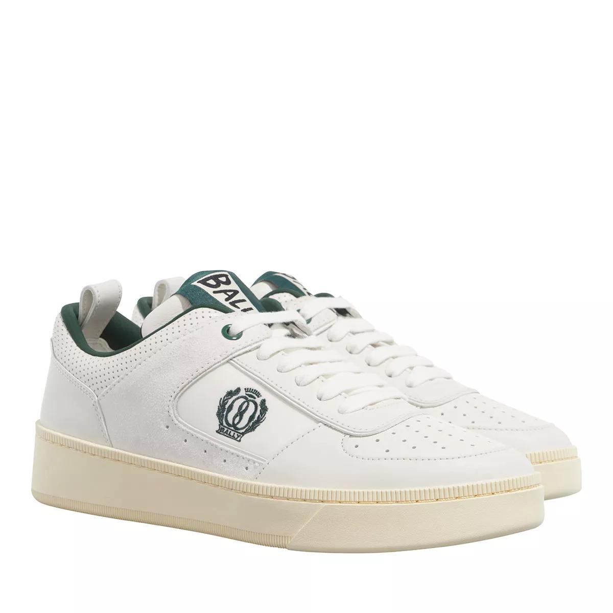 Bally Riweira Fo W White Kelly Green Low Top Sneaker