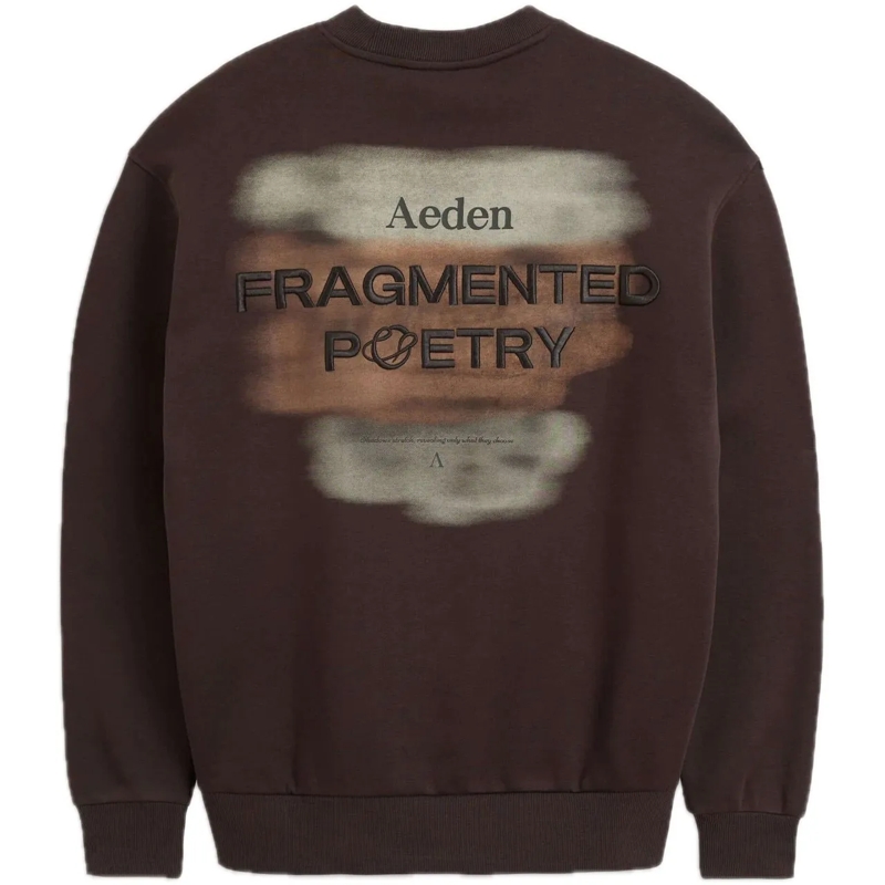 AEDEN  Didier Sweater Ganache braun