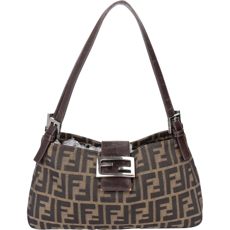 Fendi Schultertasche Fendi FF Monogram Baguette Shoulder Bag mehrfarbig