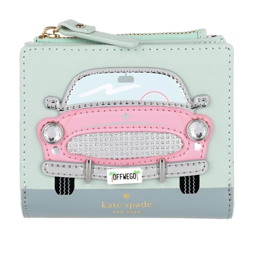 Kate Spade New York Checking In Pink Cadillac Adalyn Multi Tvåveckad plånbok