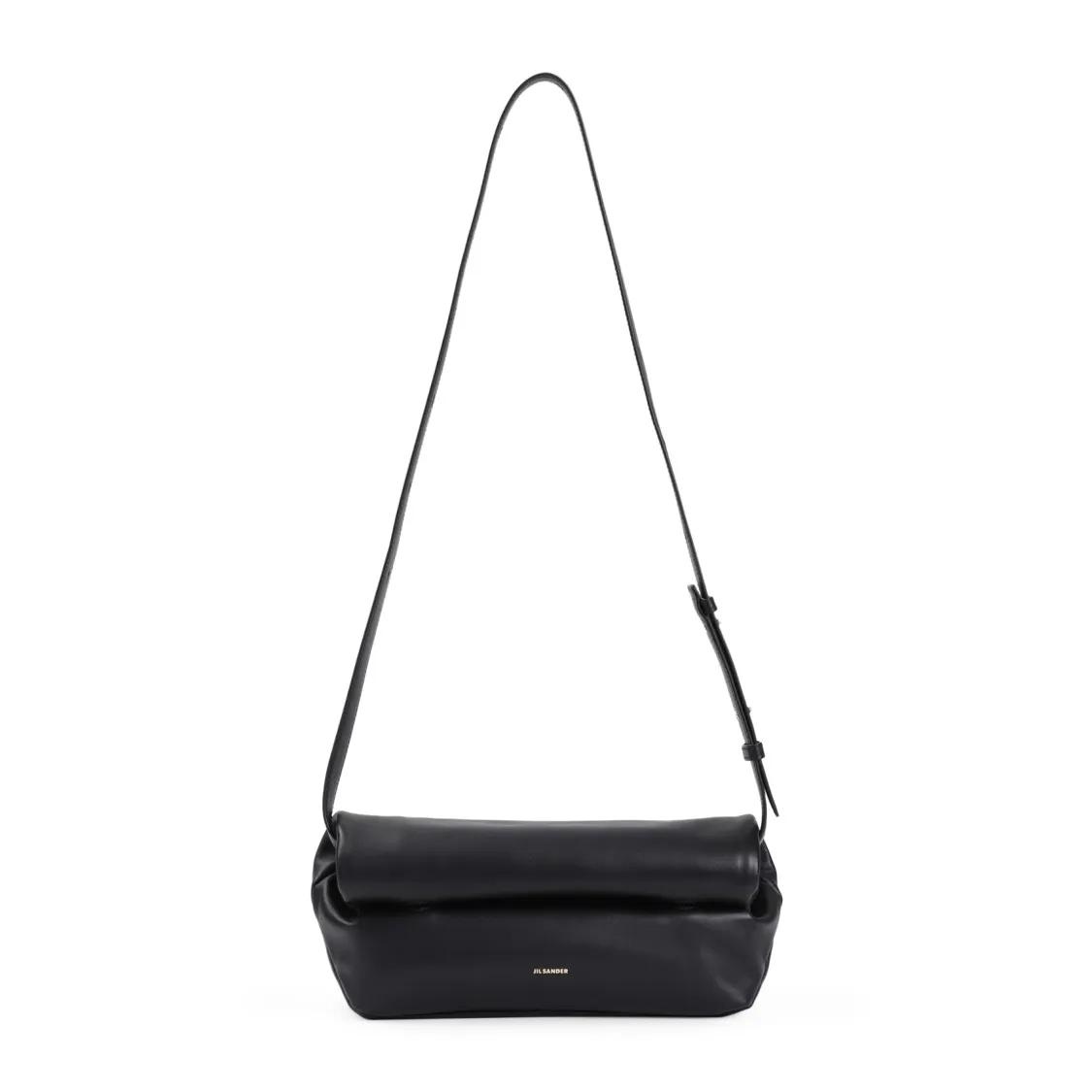 Jil Sander Shopper - Rollup Small Shoulder Bag - Gr. unisize - in Schwarz - für Damen