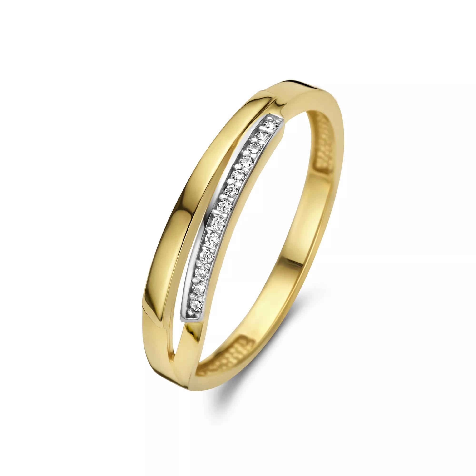 BELORO Ring - Beloro Jewels Monte Napoleone damen Ring 375 Gold - Gr. 48 - in Gold - für Damen