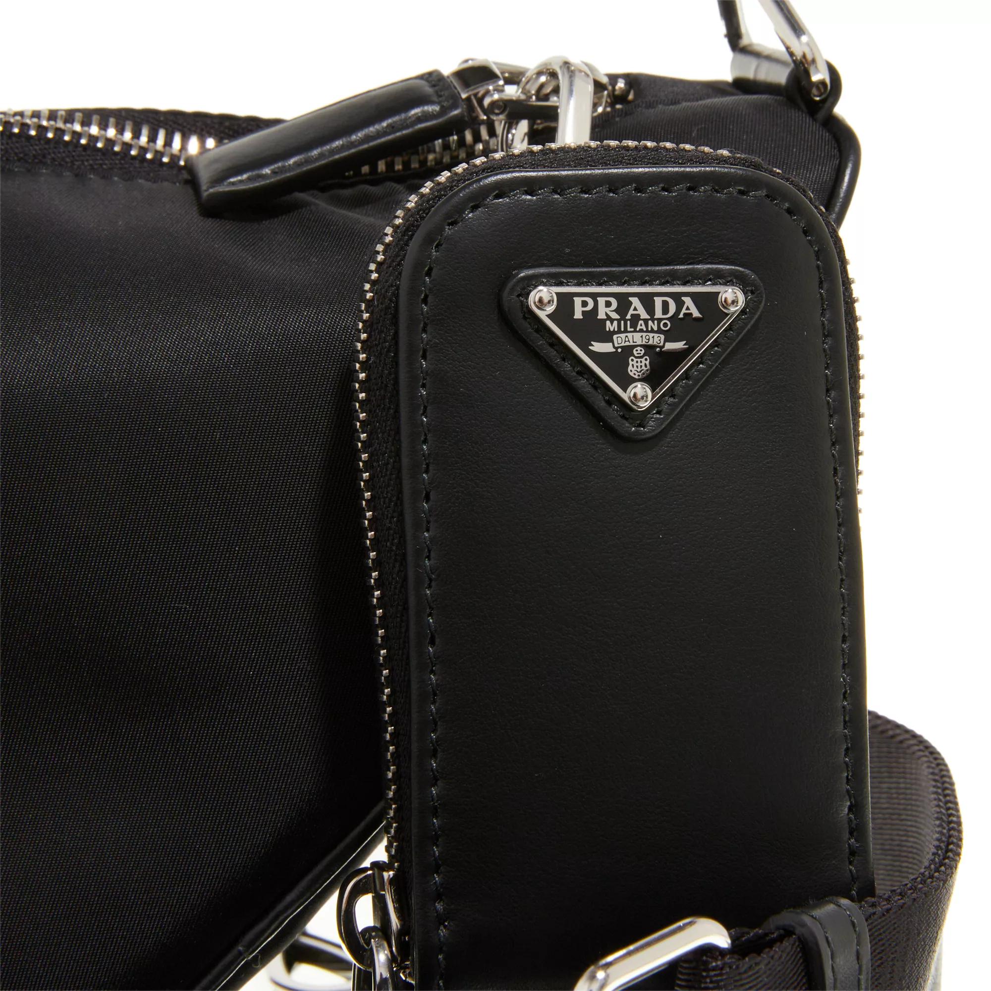 Prada Crossbody bags Triangle Shoulder Bag Nylon in zwart