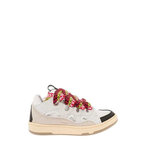 Lanvin Curb Sneakers - Leather - White White Low-Top Sneaker