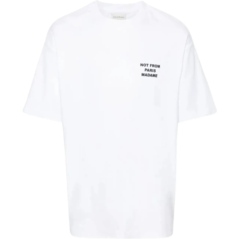 Drôle De Monsieur T-Shirt T-Shirts And Polos Optic White weiß