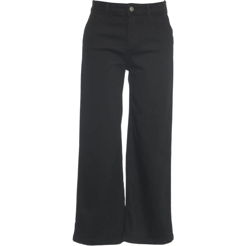 LIU JO Slim-Fit-Jeans Cropped Jeans schwarz