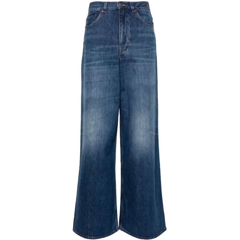 Chloé Skinny-Leg-Jeans HIGH WASIT DENIM blau