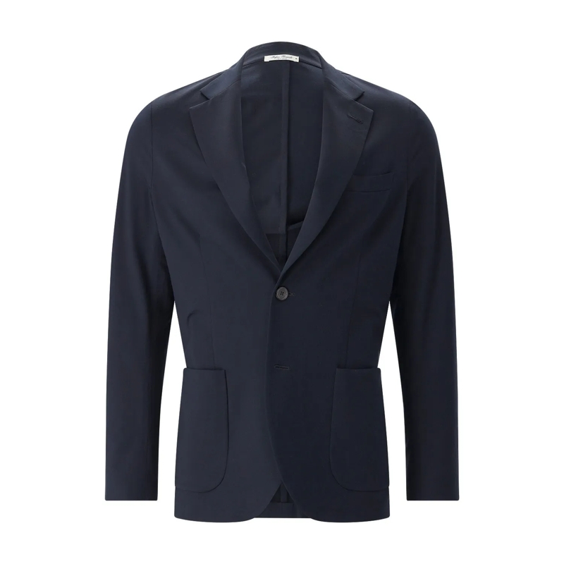 Stefan Brandt Anzugjacke Sakko Adrian dunkelblau