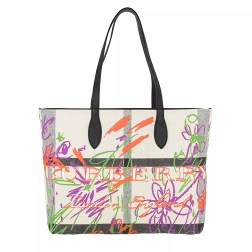 Burberry Doodle Tote White Tote