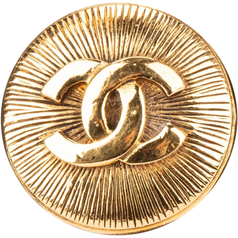 Chanel  Chanel Golden CC Starburst Brooch mehrfarbig
