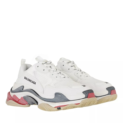 Balenciaga Triple S Sneakers Washed Look White lage-top sneaker