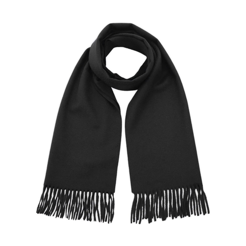 Altea Écharpe légère Schal aus Kaschmir Schwarz