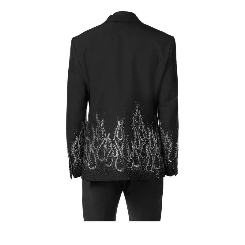 Philipp Plein Blazer Blazer Flame Mit Schmucksteinen schwarz(Image 3)