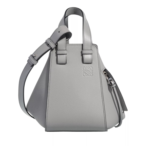 Loewe Hammock Compact Bag Pearl Grey Crossbody Bag