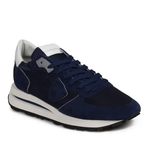 Philippe Model Tropez Haute Sneakers Blue Low-Top Sneaker