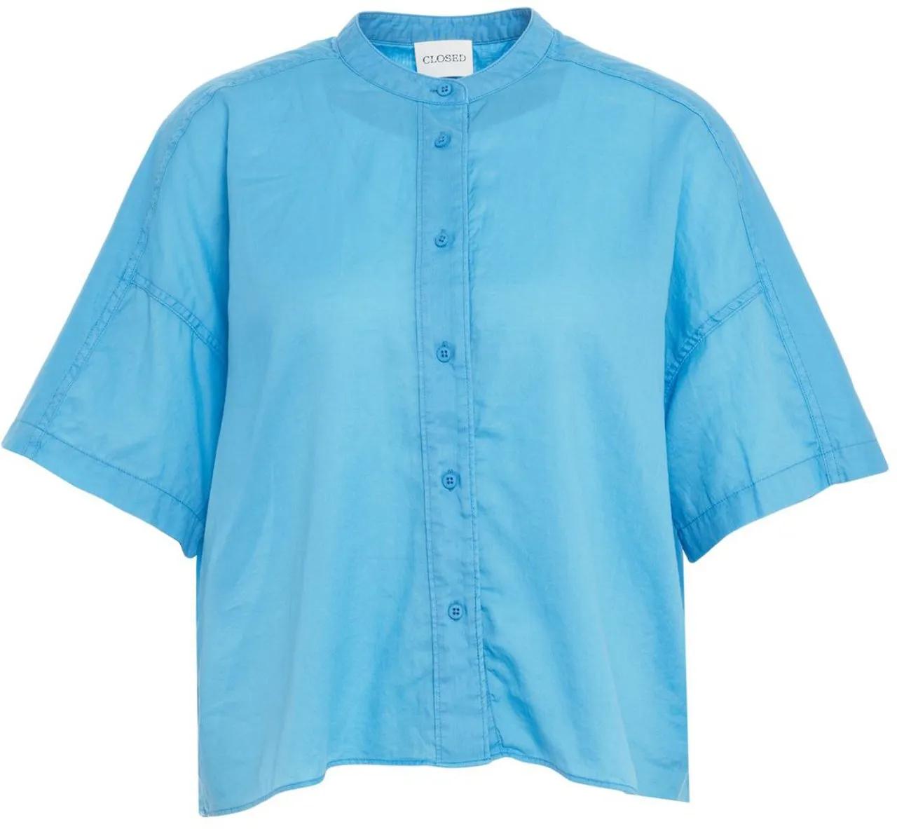Thumbnail - Closed - Bluse aus reiner Baumwolle - Größe L - blau