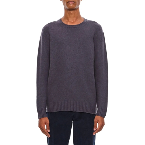 Drumohr Crew Neck Sweater Grey Pull